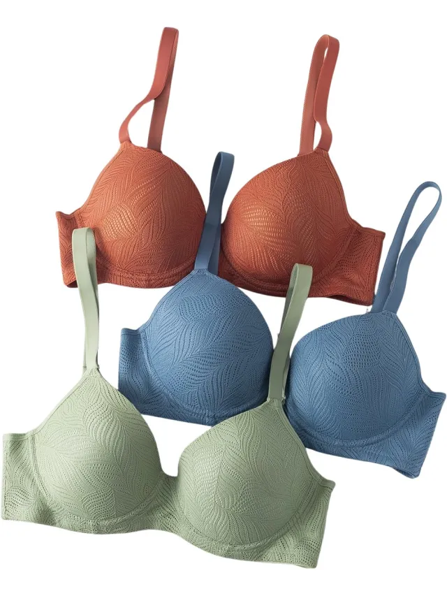 Currero BH Zonder Beugel - Strapless - Zonder Bandjes - Met Voorsluiting - Push-up Bh's - Comfort Beha - Comfortabel - Grote Sluiting - Veelkleurig - Cupmaat