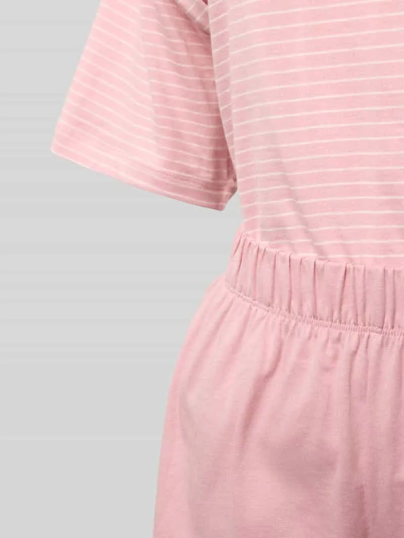 Marc O'Polo Regular fit pyjama van puur katoen roze, foto 3