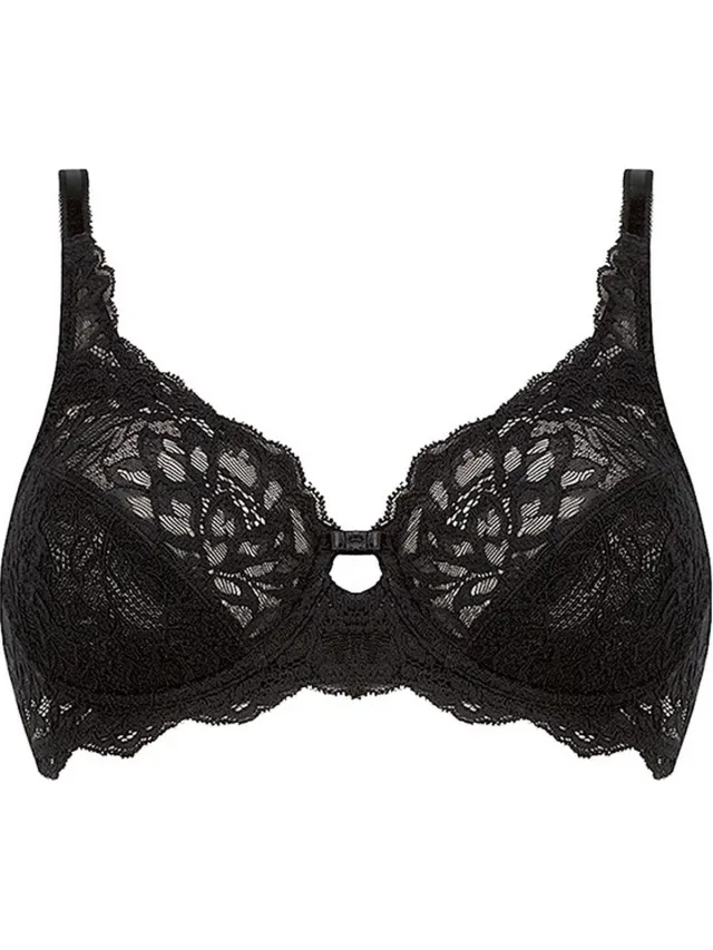 Triumph BH Amourette Charm W - Kanten beugel bh - 75E - Zwart