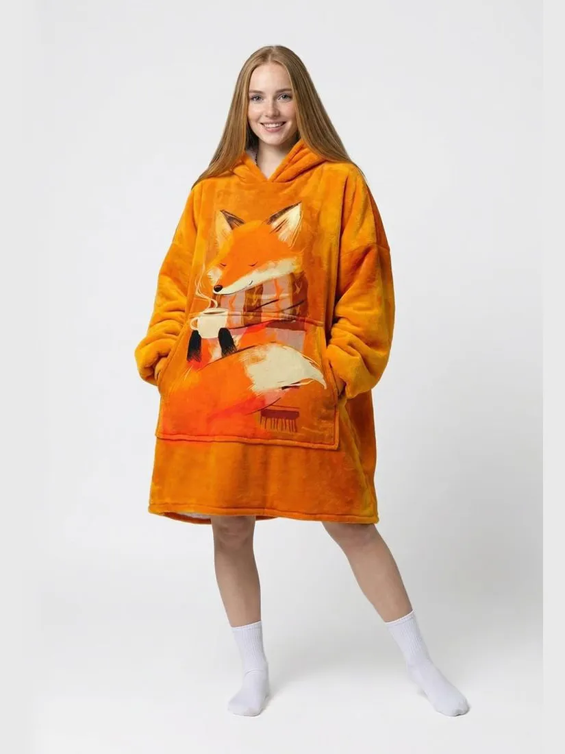 Mr. Gugu & Miss Go "Cozy Autumn Fox "Knuffeltrui Huggie Oranje