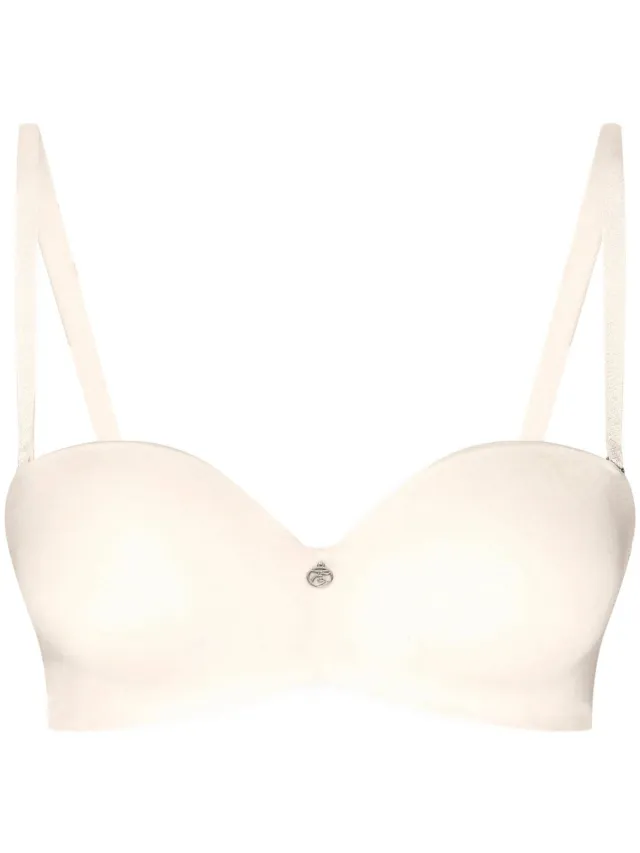 ESOTIQ Raffen - Push-up beha - Bardotmodel - Beige