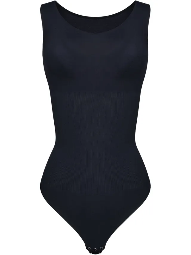 ESOTIQ Seamless - Modelerend body - Zwart - Medium corrigerend