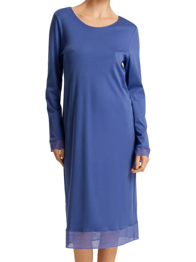 Hanro Dames nachthemd Sophie blue horizon