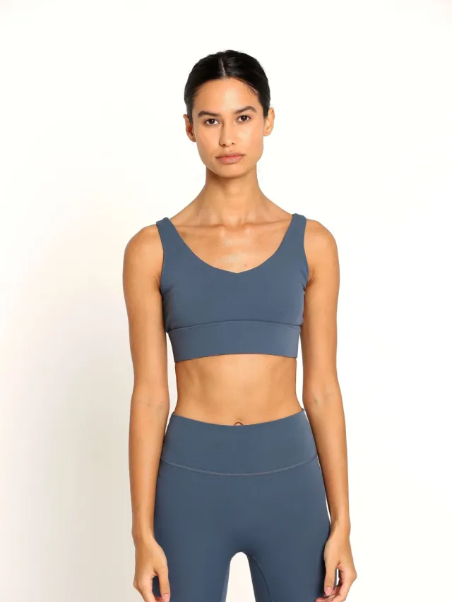 Onamaste Suzanna Sport-bh Blauw/Marineblauw