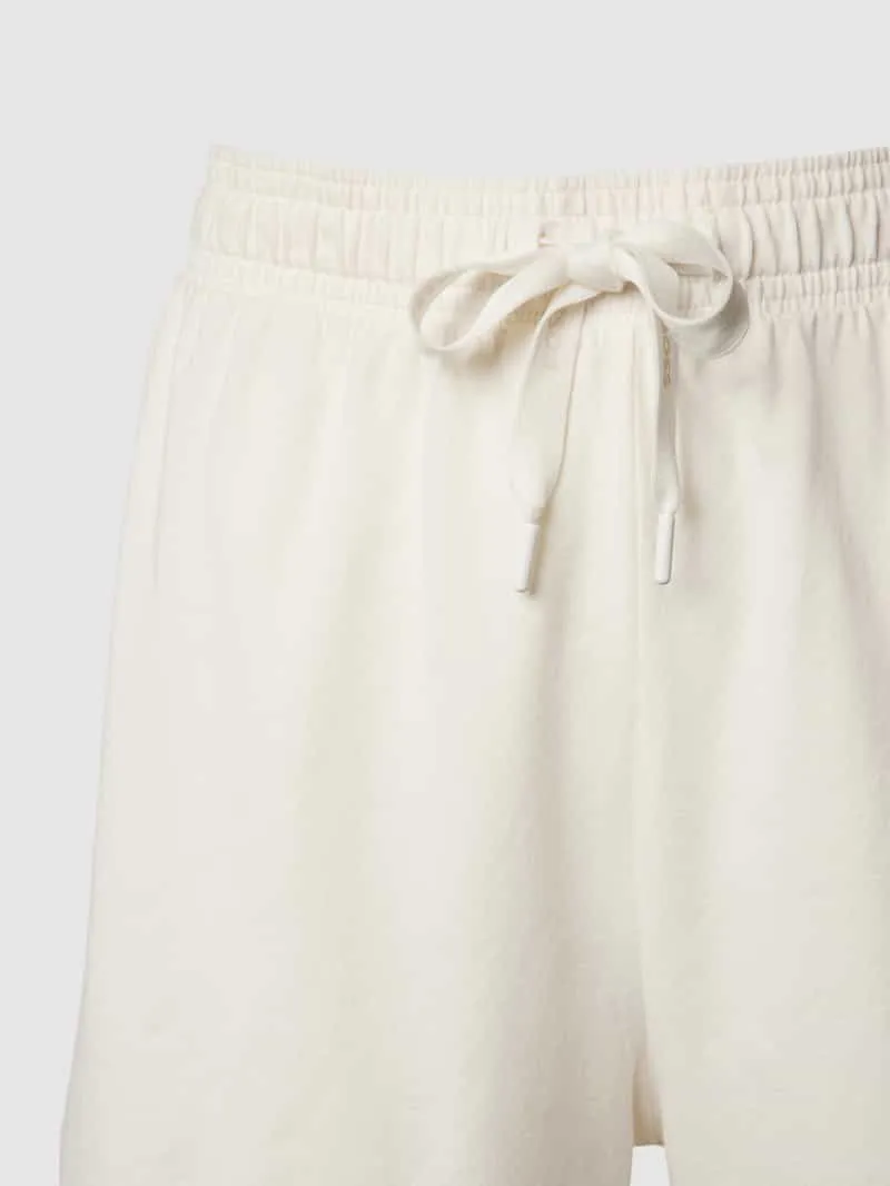 Boss Korte regular fit pyjamabroek met labelprint wit, foto 3