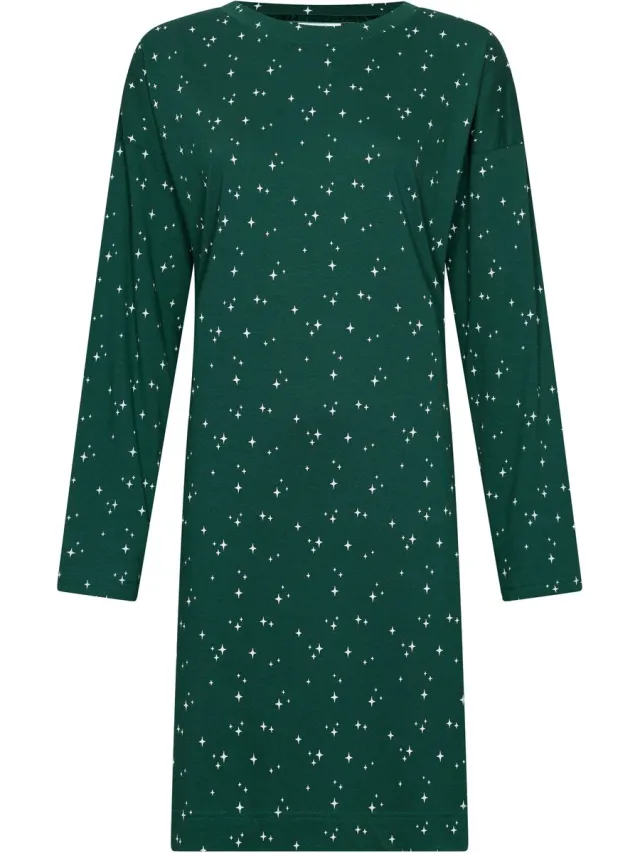 Rebelle MyRebelle - Nachthemd - Cozy - Katoen - Groen