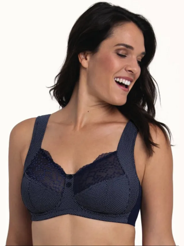 Anita Comfort Orely Comfort Bh zonder Beugel 5882 Marine Blauw - maat EU 90E / FR