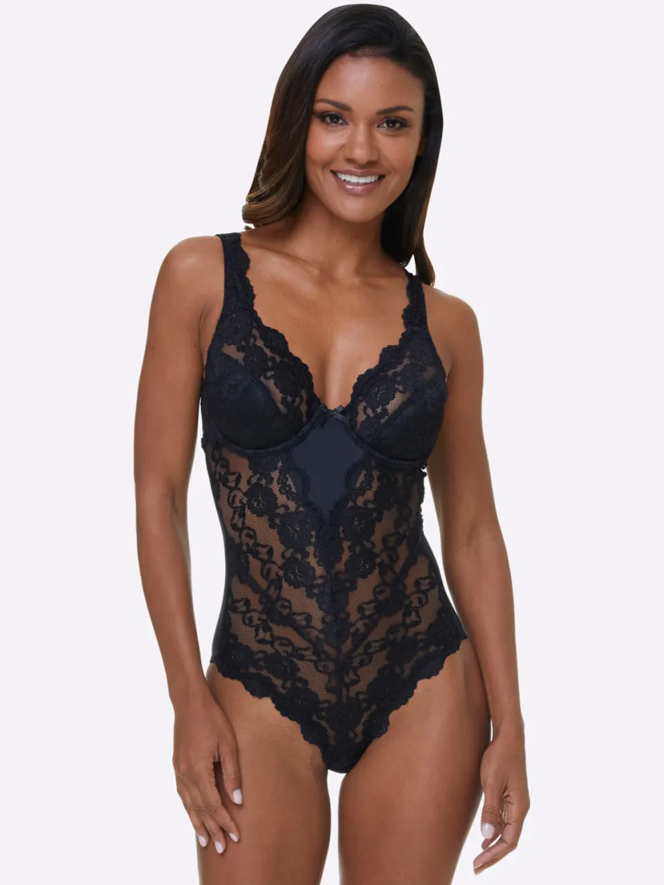 Body met beugel zwart