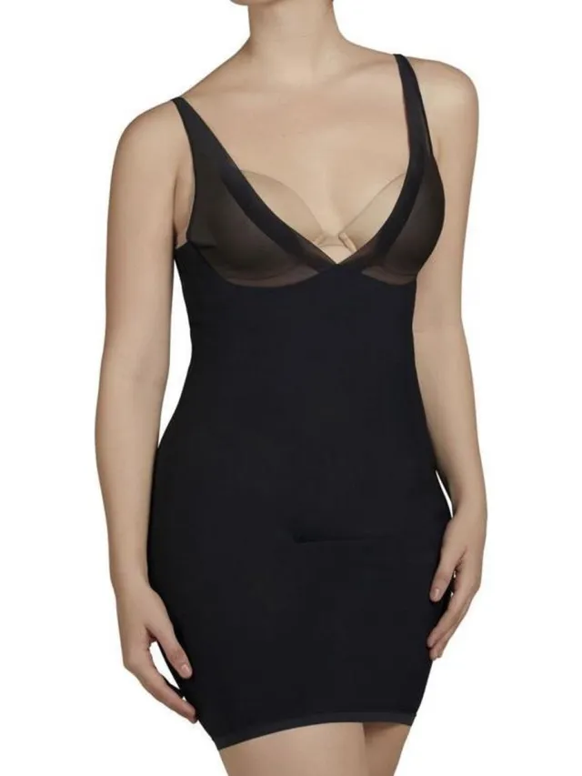 Ysabel Mora Corrigerende dress / jurkje up met kant Ysabel Mora | zwart