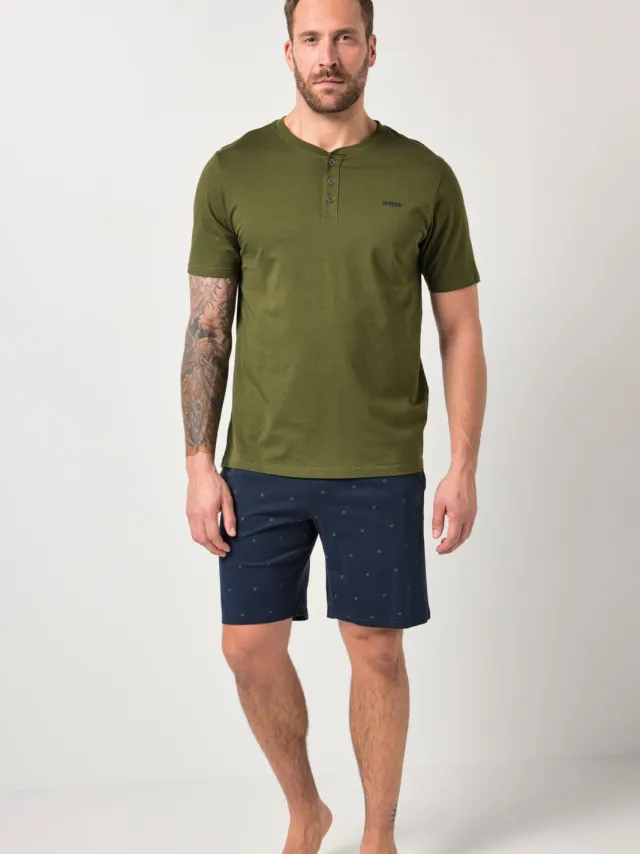 JP1880 Regular Fit pyjama groen