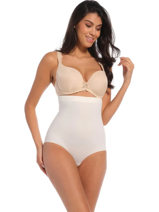 MAGIC Bodyfashion Maxi Sexy Hi Brief | Off White