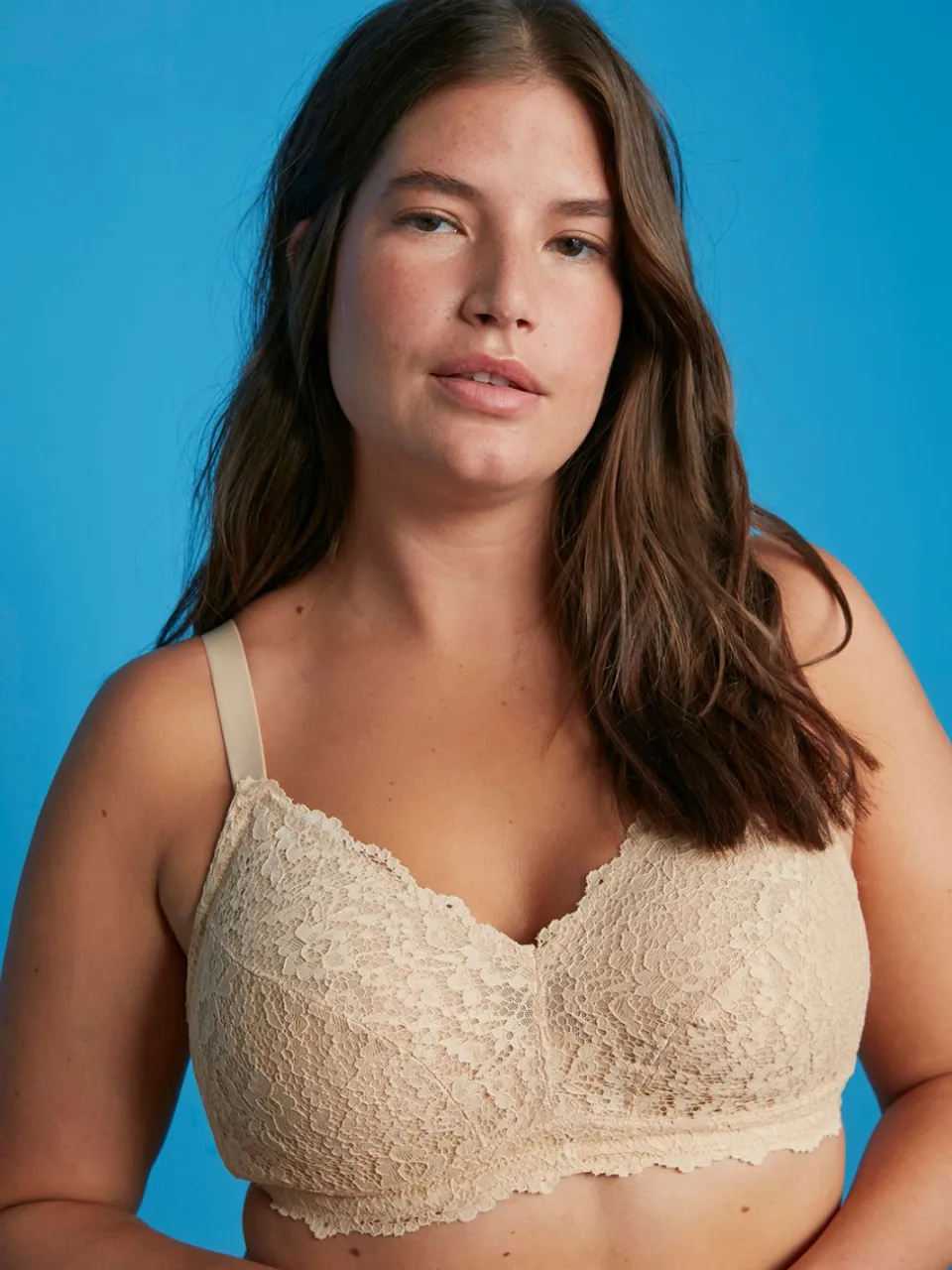 Penti Kant Bralette Met Verstelbare Bandjes beige, foto 2