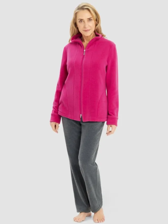 Rösch Fleece Huispak 1884229 PINK Roze