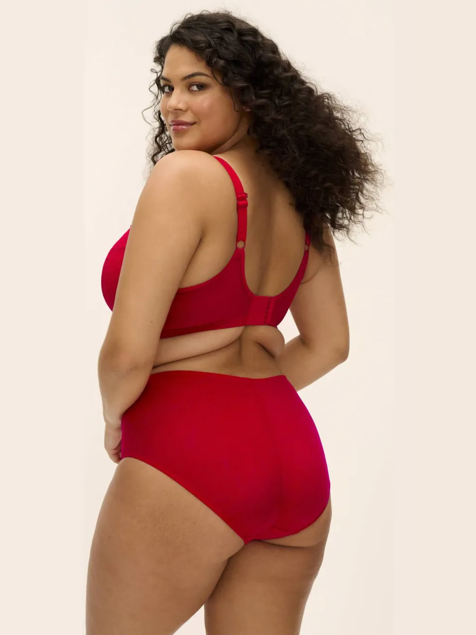 Elomi Brianna voorgevormde beugel-bh rood, foto 3