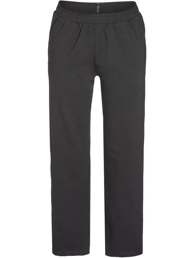 Ringella Minimalistische zwarte loungebroek Ringella - Zwart - Maat - 38