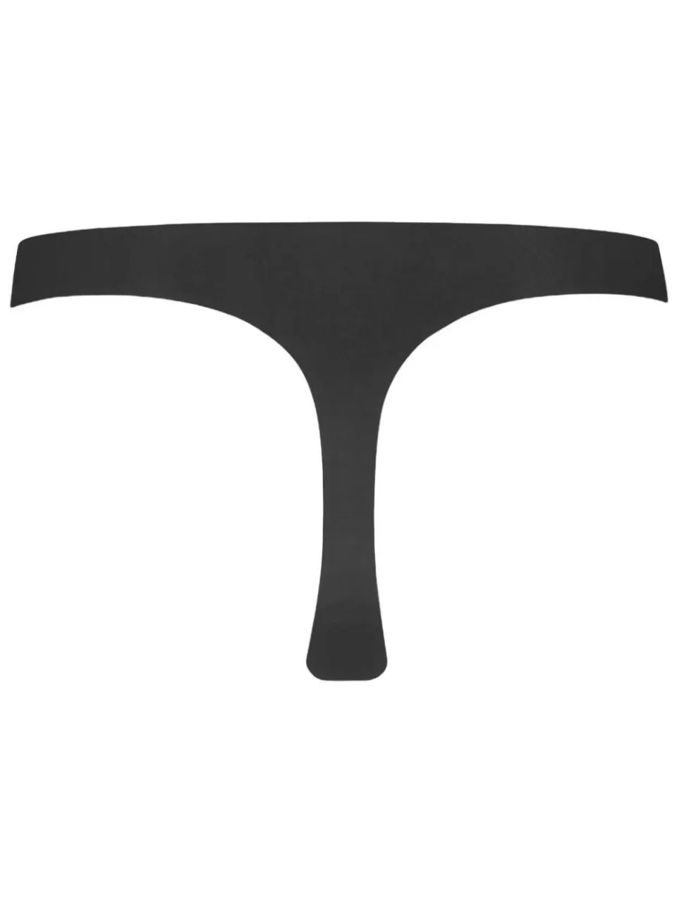 Moodies Undies licht absorberende seamless menstruatiestring zwart, foto 3