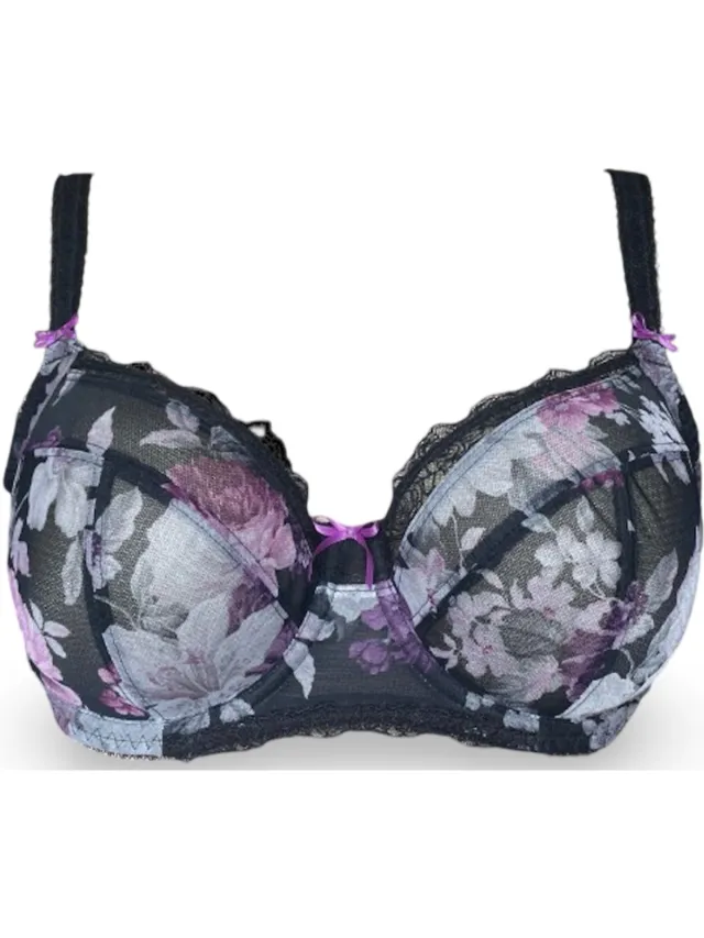 Fantasie Amanda - bh - zwart paars