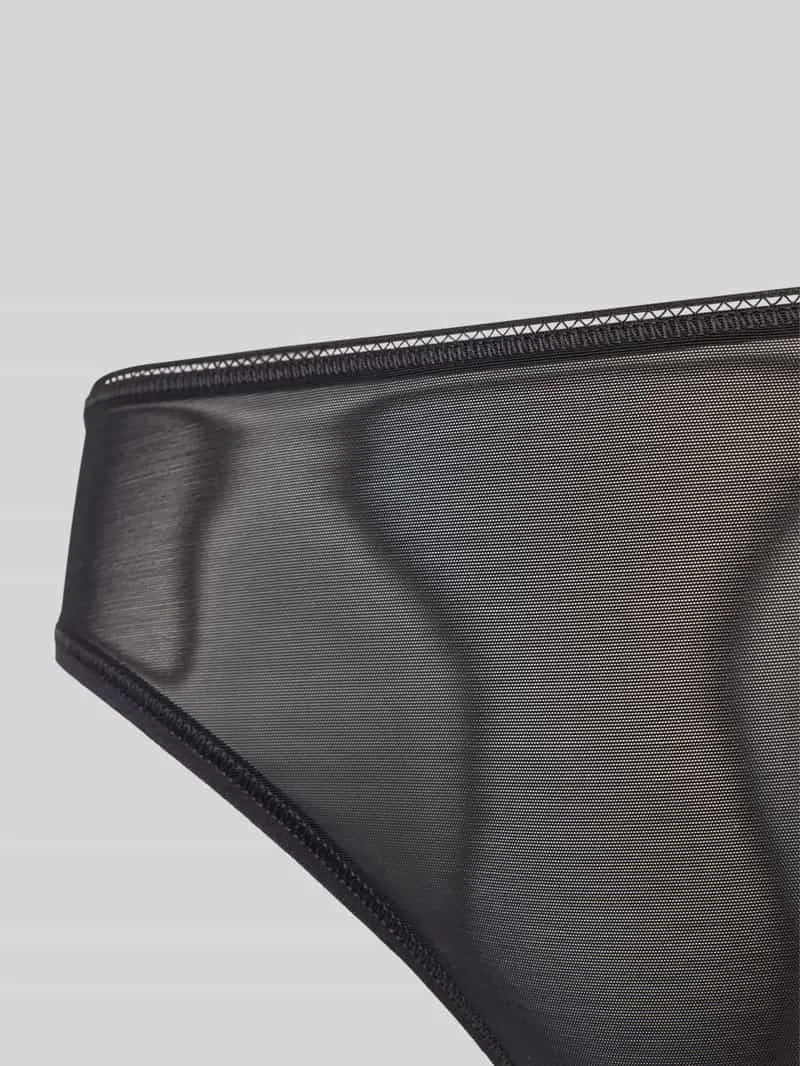 Hanro Slip met elastische tailleband model 'SmoothIllusion' zwart, foto 3