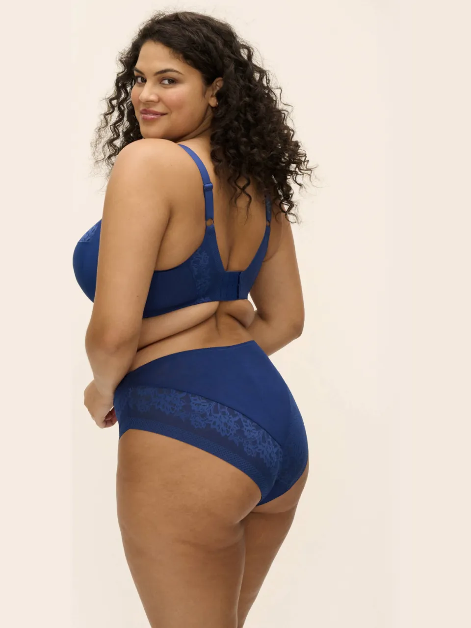 Elomi Nerina maxislip donkerblauw, foto 3