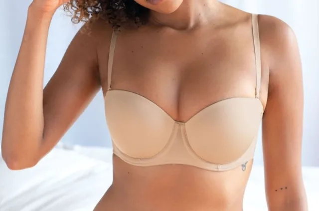 Dorina Balconette BH - Strapless - Michelle - 70C - beige