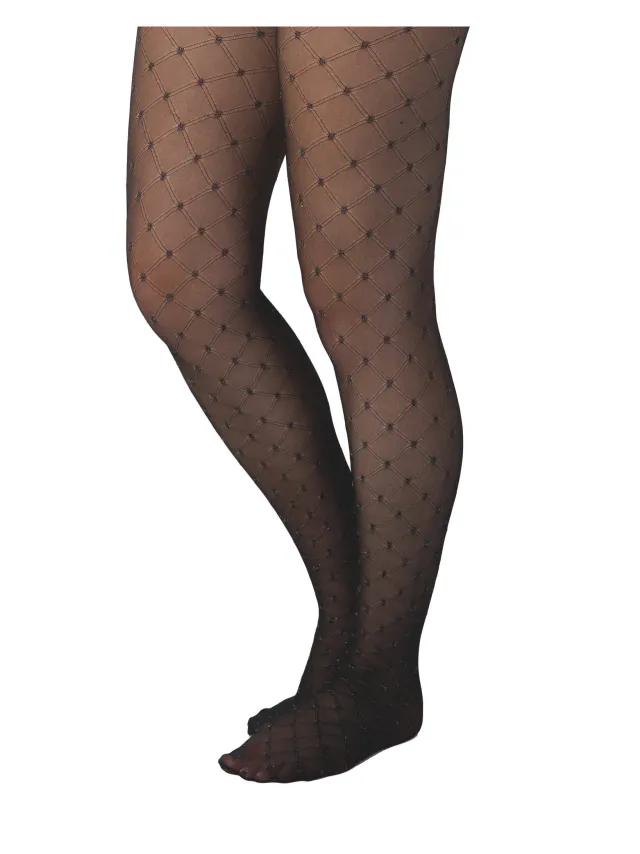 Pamela Mann panty met glitters 20 denier zwart, foto 2
