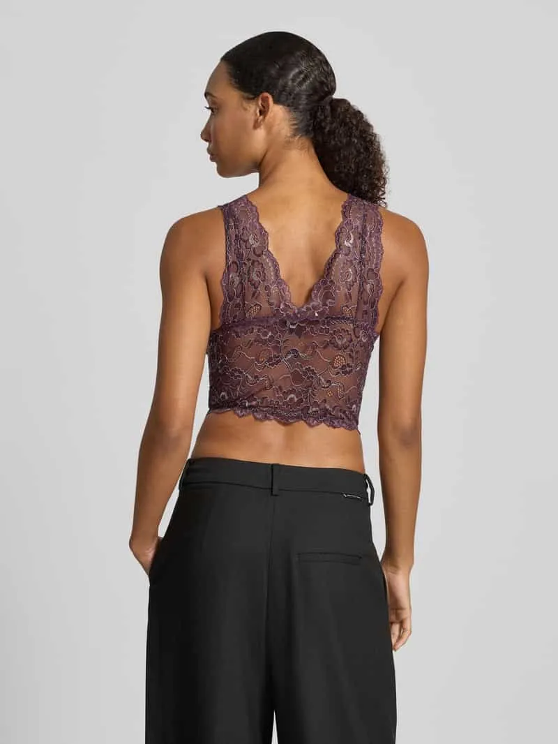 Only Chloe bralette donkerpaars, foto 5