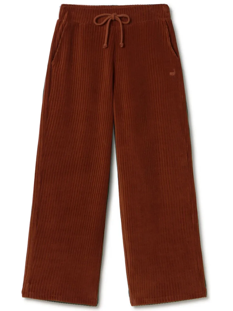 TWOTHIRDS dames vegan Broek Abruka Wijnrood, foto 2