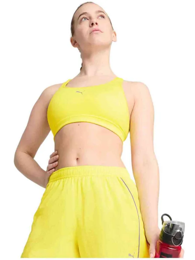 Puma Bralette Puma 524953-99 Geel