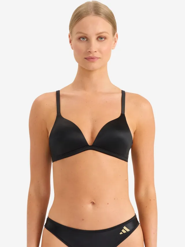 Adidas Bügelloser BH Sport Active Micro Contour Zwart