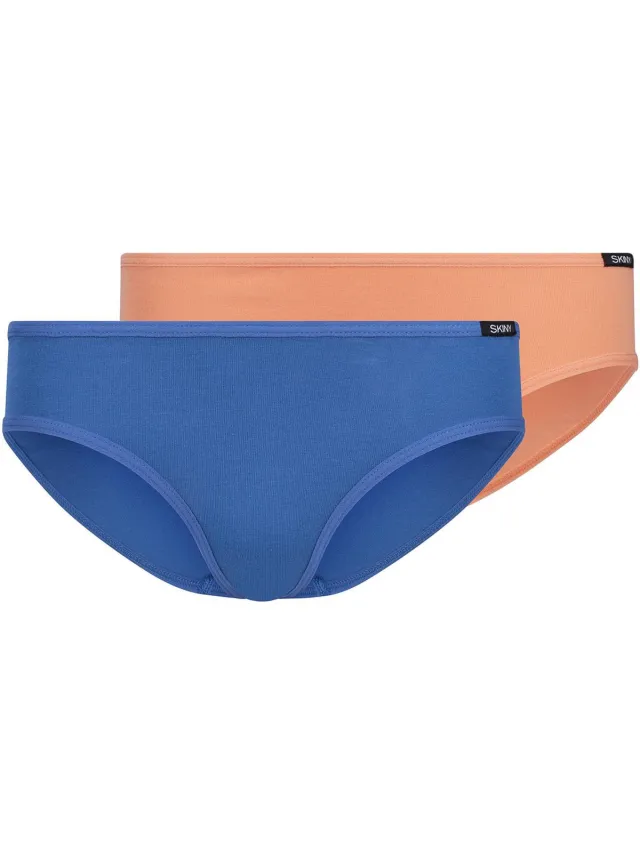 Skiny Slip Set van 2 Blau/Orange