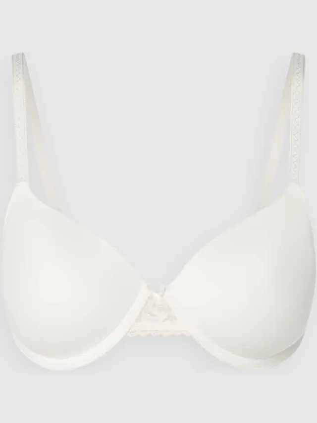 Lascana Beha met cups en kant, model 'VITTORIA' offwhite, foto 2