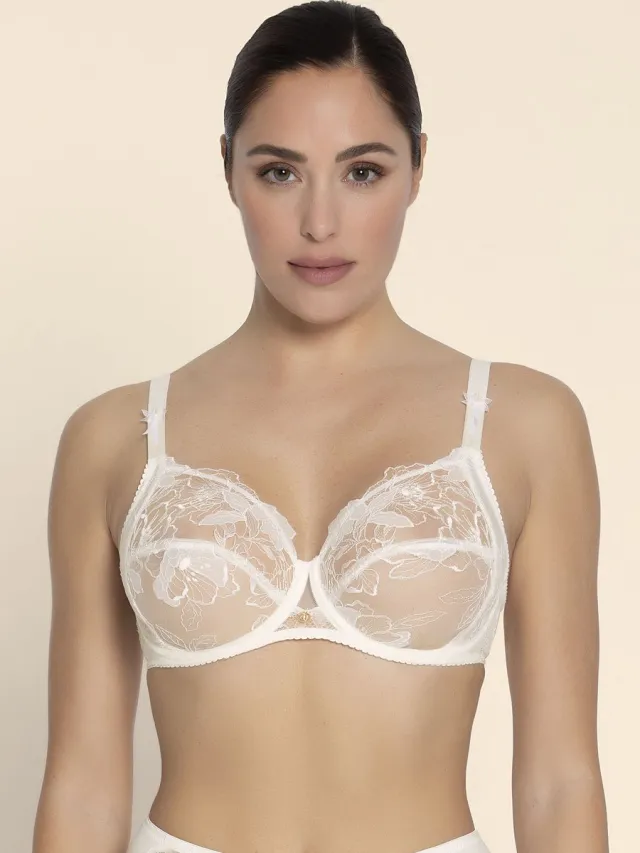 Lise Charmel Sublime Organza Beugel BH 3-delig Ecru Nacre Ivoor