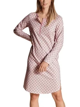 Calida Lovely Nights Nightdress Versch.kleure/Patroon,Blauw,Rood,Roze