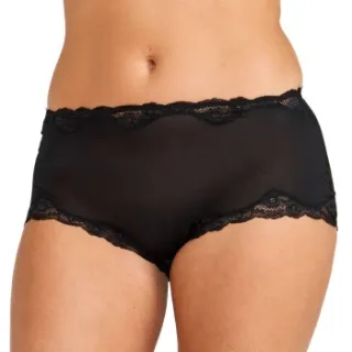 Damella Silk Brief zwart Zwart,Beige,Wit