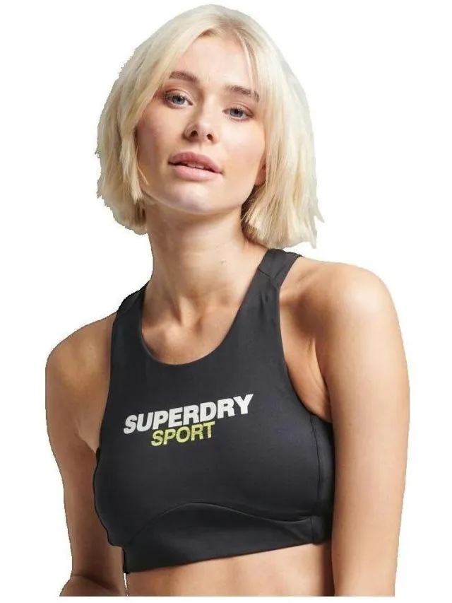 Superdry Sport BH Superdry Soutien-gorge Core Active Bra Zwart