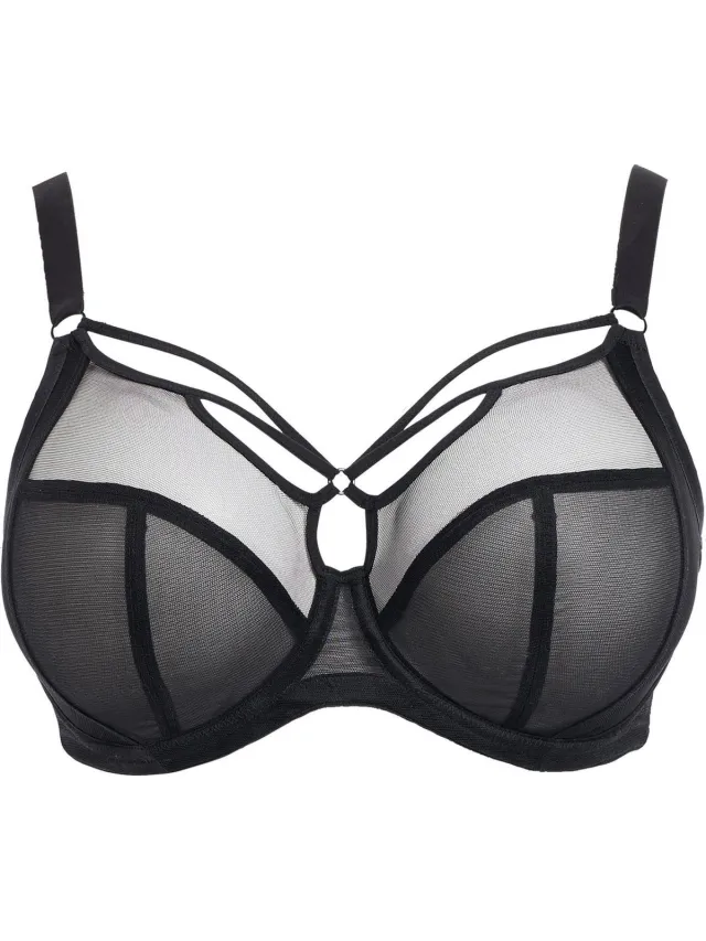 Elomi Sachi Vrouwen Beha - BLACK - Maat 100G (EU) Zwart