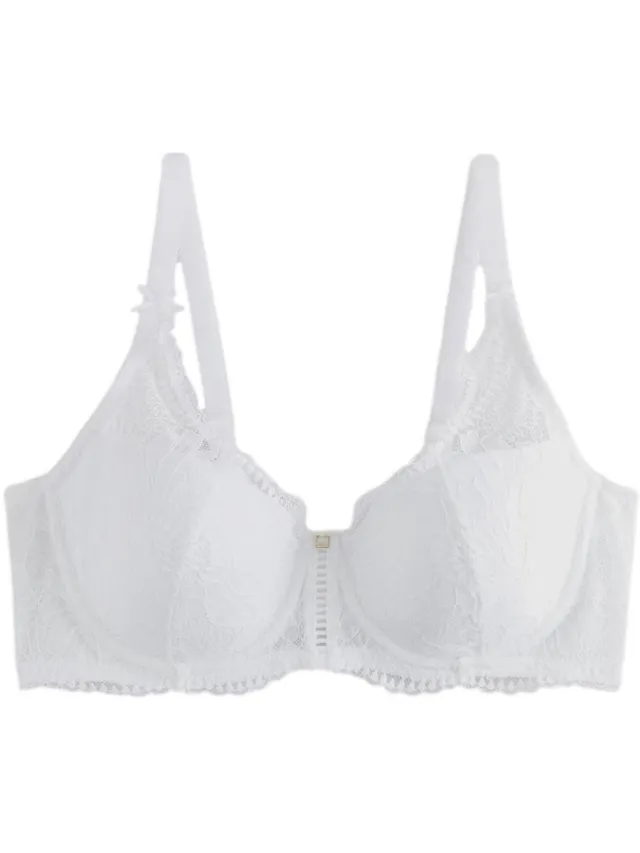 Next Dames - Kanten DD+ balkonbeha met vulling - Wit White