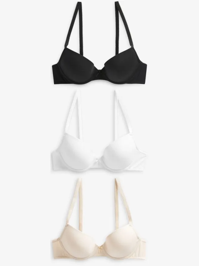 Next Dames - **Klik hier om de NIEUWE calculator voor de behamaat te gebruiken** - Zwart Black/White/Pastel Rose Nude