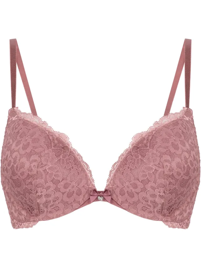 Hunkemöller Marine Padded Push-Up Underwired Bra Paars