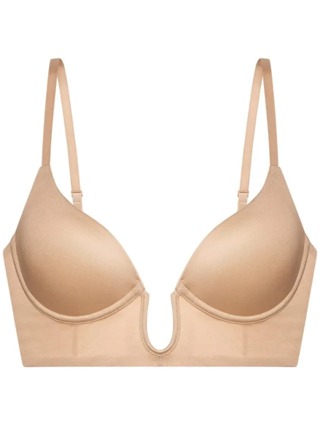 Dorina BH diepe decolleté - Plunge Bh - Sublime Sculpt - 70D - Beige.