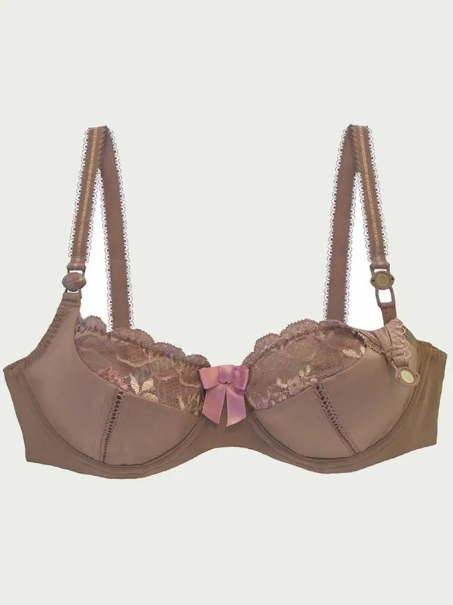Cache Coeur Lisa Vintage voedingsbh bruin