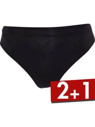 JBS of Denmark bamboe thong zwart Beige,Zwart,Grijs,Wit