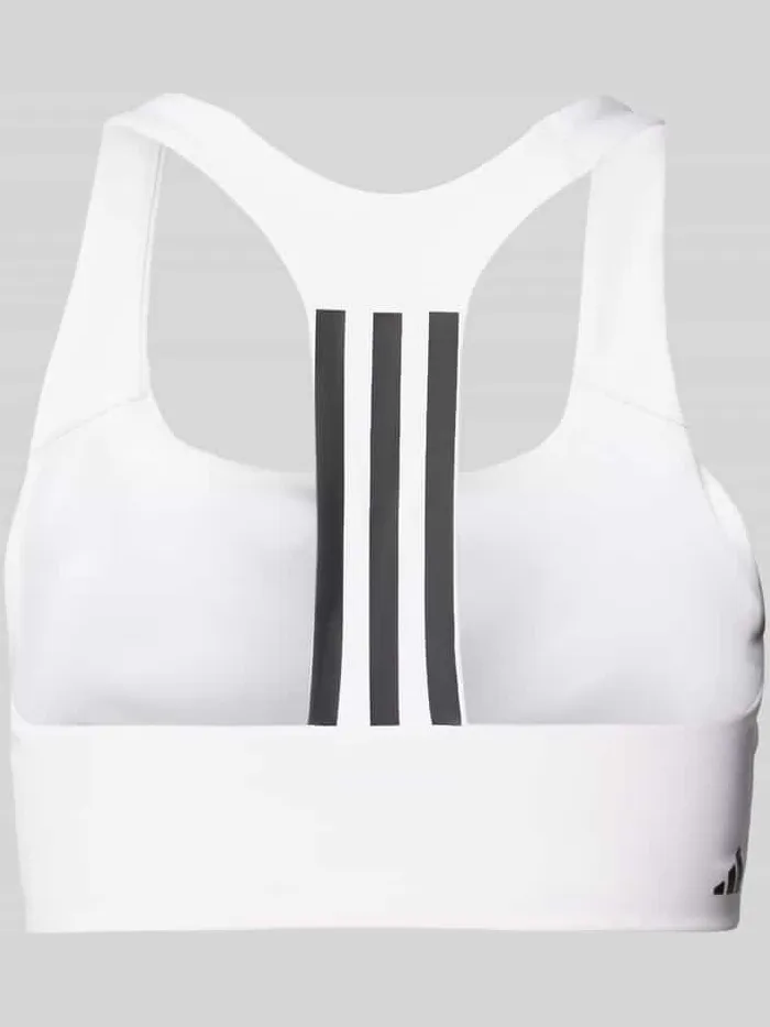 Adidas Bustier met labeltypische strepen offwhite, foto 2