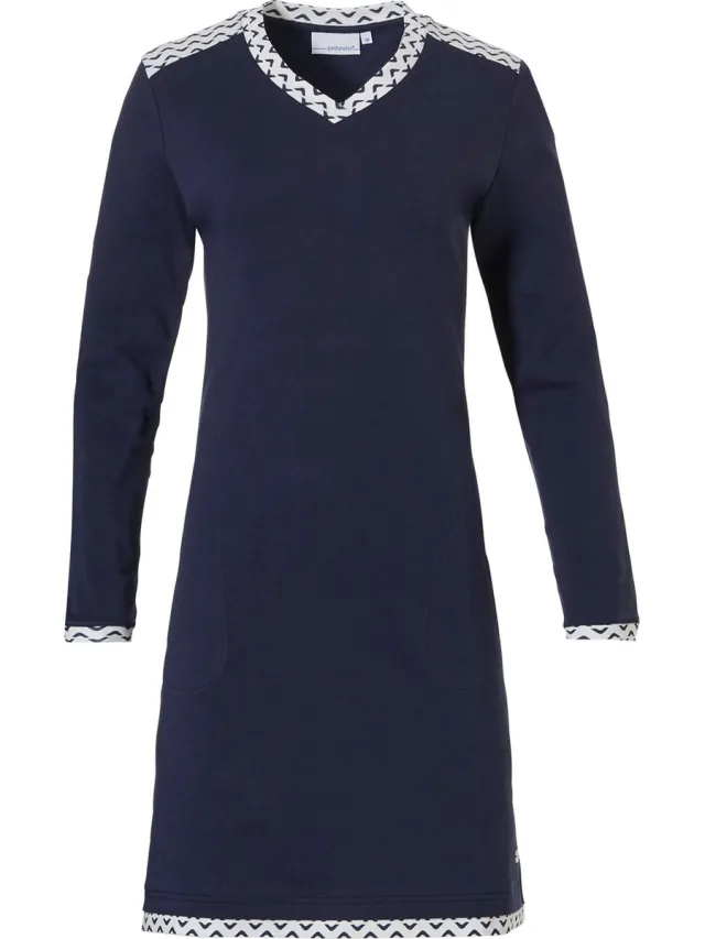 Pastunette Maat 46 Nachthemd - Blauw