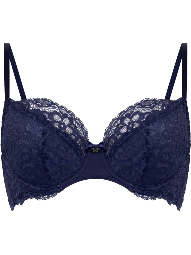 Hunkemöller Marine Non-Padded Underwired Bra Blauw
