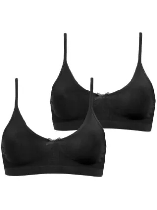 Abecita Little Wonder Seamless top zwart Zwart,Wit