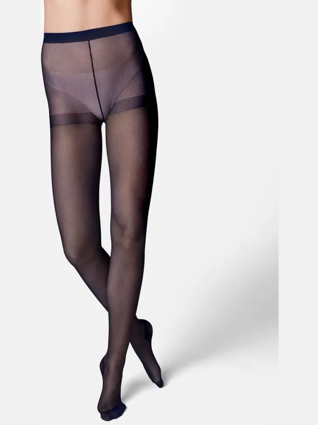 HEMA Panty 20 denier mat - 4 stuks donkerblauw