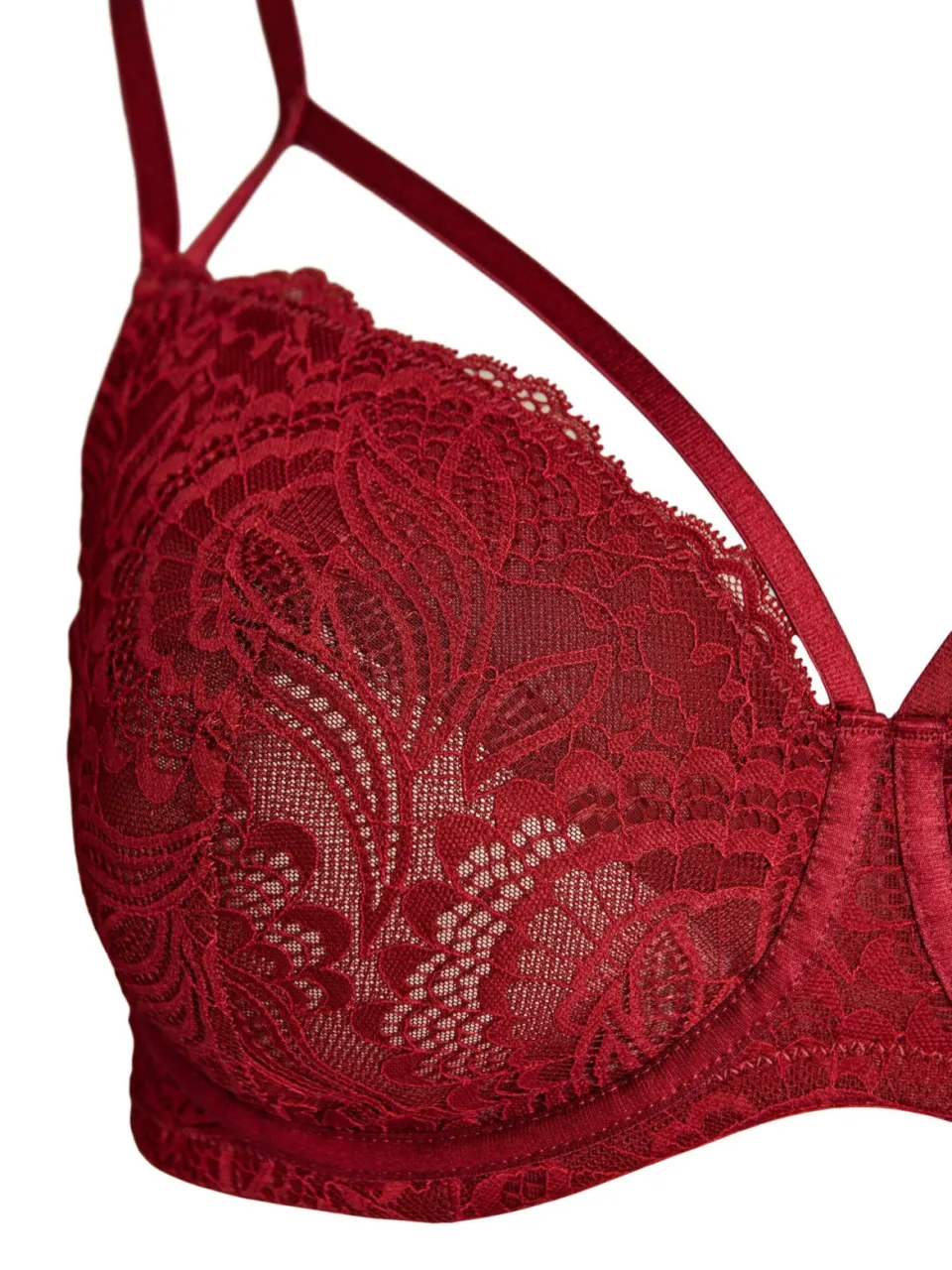 Zizzi Plus beugel-bh rood, foto 8