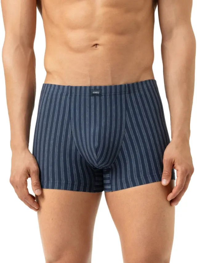 Mey boxershort yacht blue gestreept