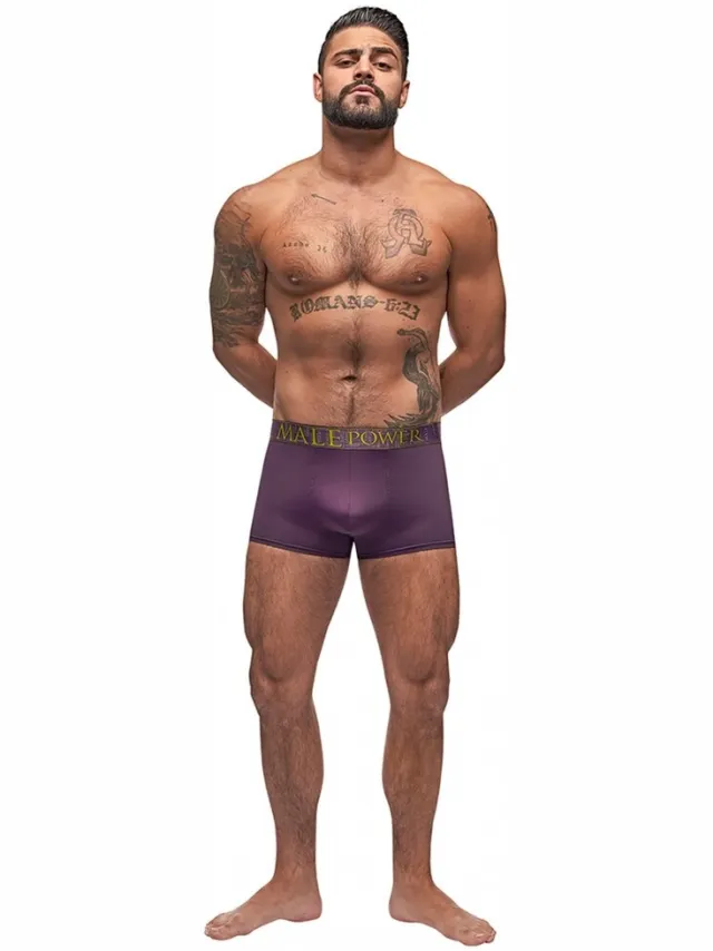 Male Power Enhancer Short - XL - Aubergine